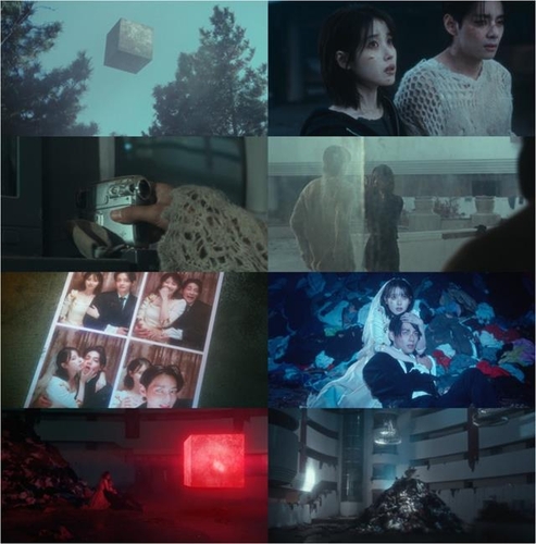 La imagen capturada de la cuenta oficial de YouTube de IU, muestra escenas del vídeo musical 'Love Wins All'. (Prohibida su reventa y archivo) 