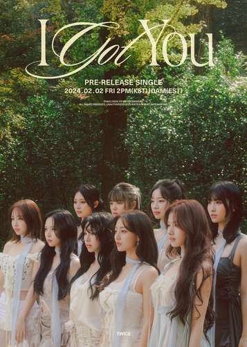 La foto, proporcionada por JYP Entertainment, muestra la imagen promocional de "I Got You", el nuevo sencillo del grupo femenino de K-pop TWICE. (Prohibida su reventa y archivo)