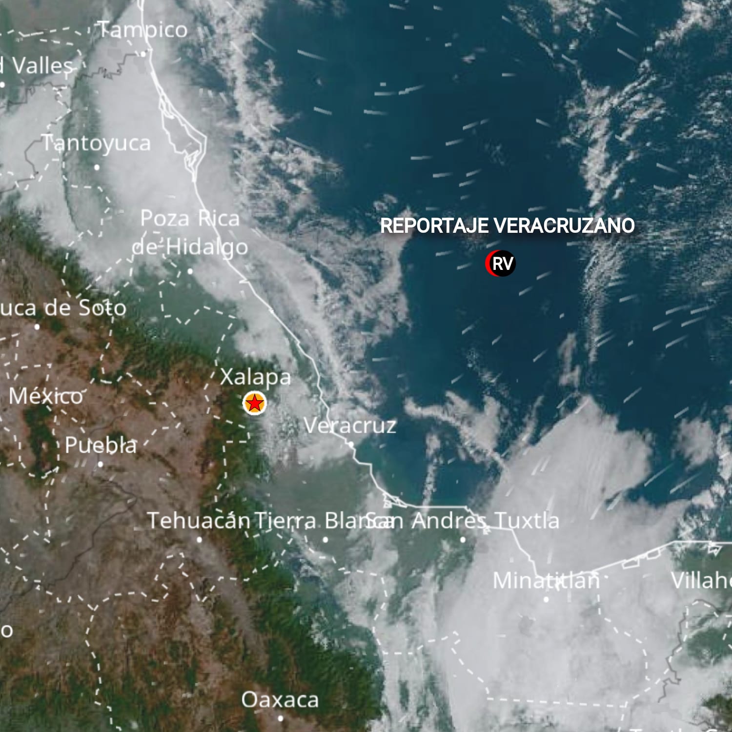 Pronóstico del clima para Veracruz: condiciones mayormente estables, con lluvias aisladas en el norte y sur