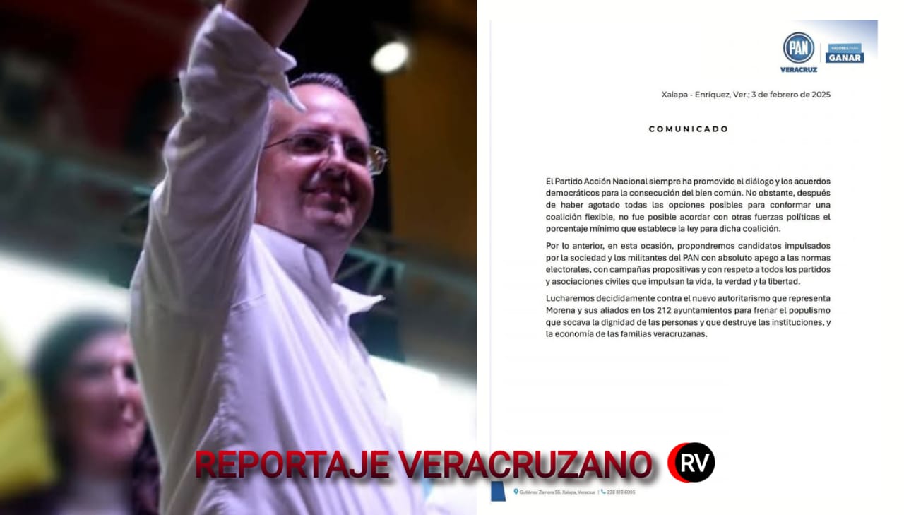 El PAN en Veracruz: Sin Alianzas y con una Candidatura en Córdoba en el Aire
