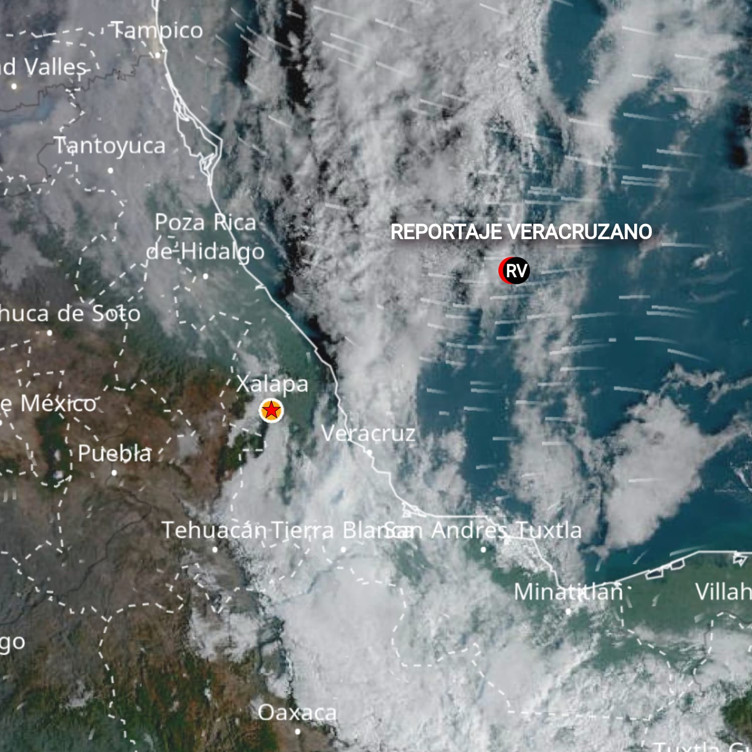 Clima en Veracruz: Lluvias en montañas, aumento de temperatura y vientos moderados