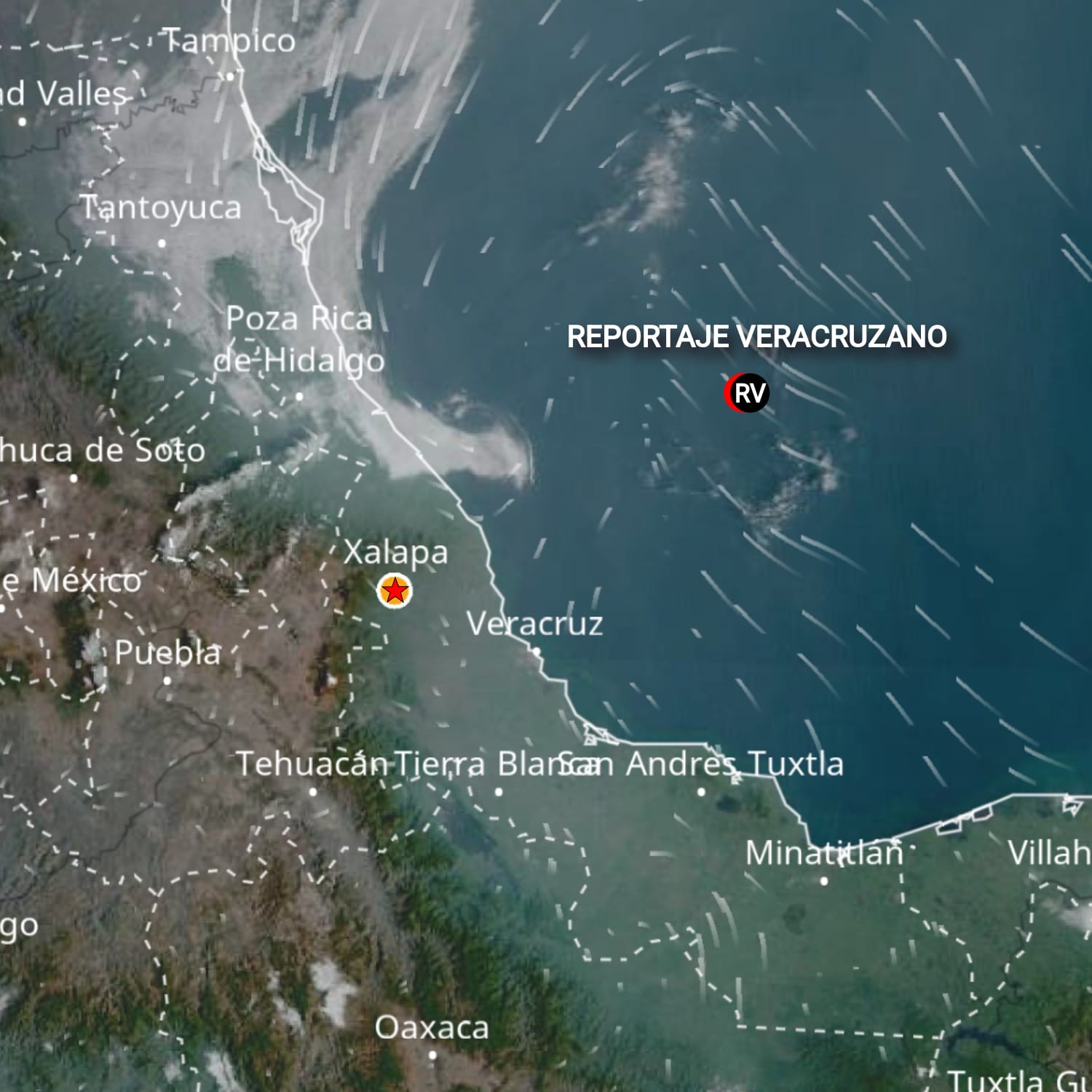 Alerta meteorológica en Veracruz: lluvias, descenso de temperatura y evento de norte impactarán al estado