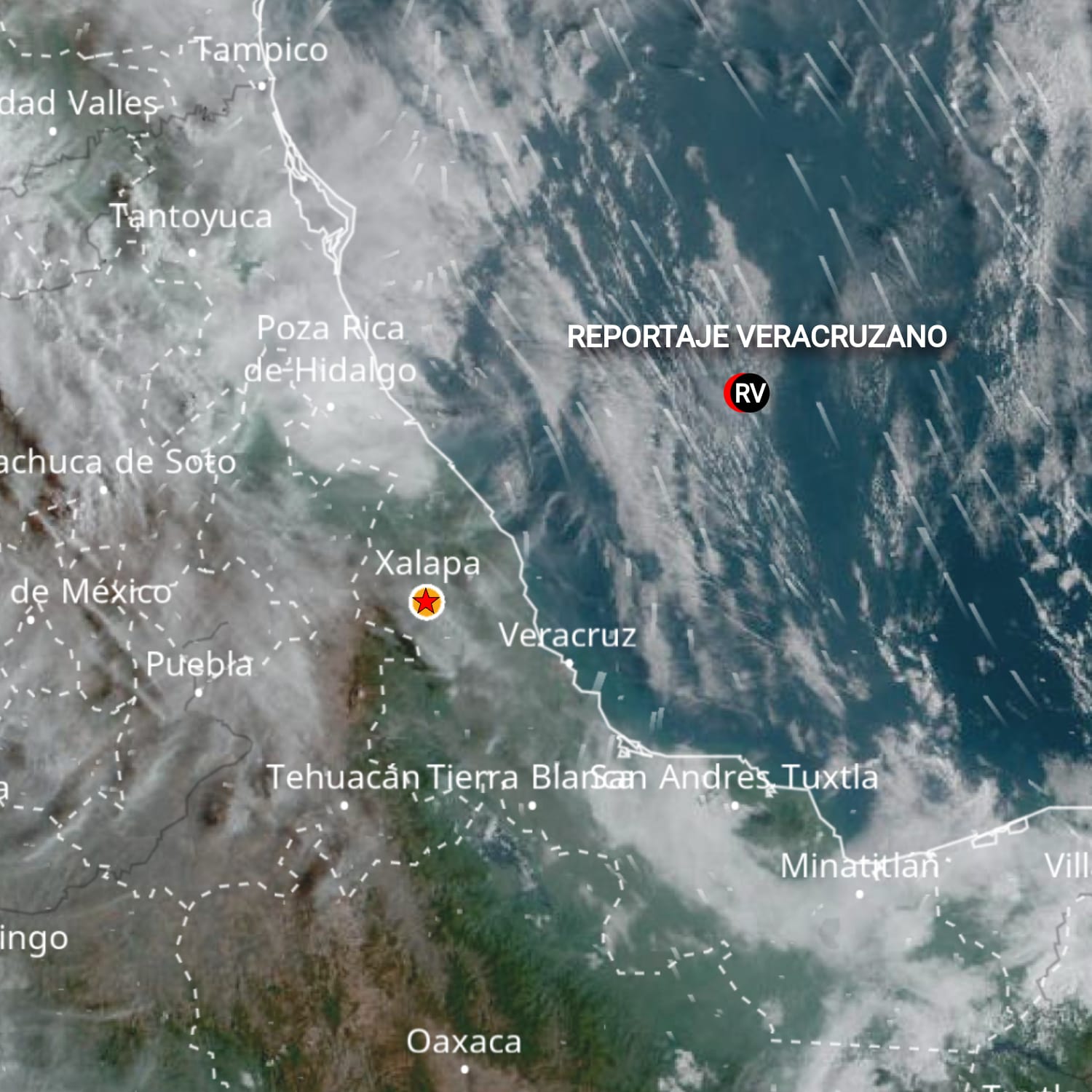 Veracruz en la mira del clima: Calor previo a un fuerte frente frío con Norte violento