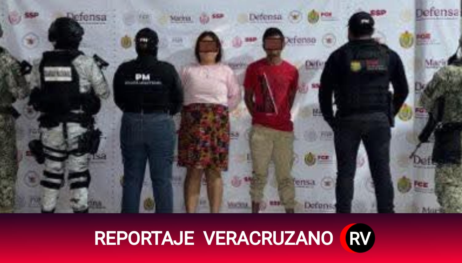 Operativo en Veracruz deja dos detenidos y evidencia asegurada