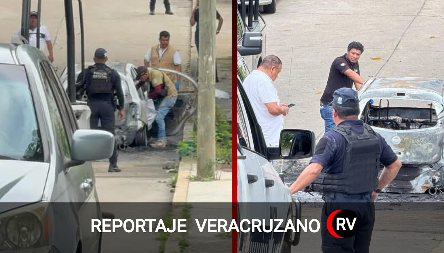 Terror en Minatitlán: hallan vehículo calcinado con restos humanos en su interior