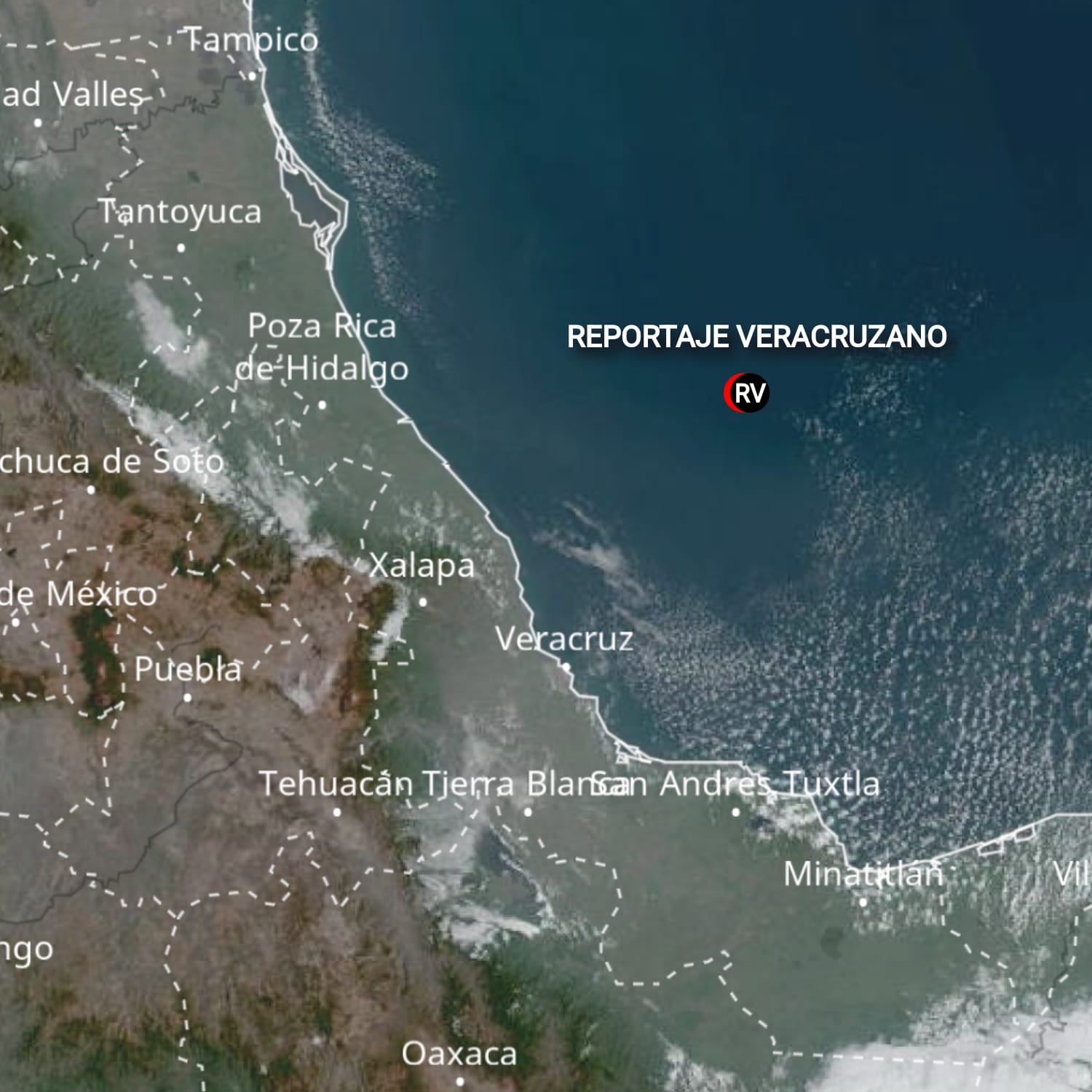 Veracruz bajo la influencia del Frente Frío 35: Norte moderado y descenso de temperatura