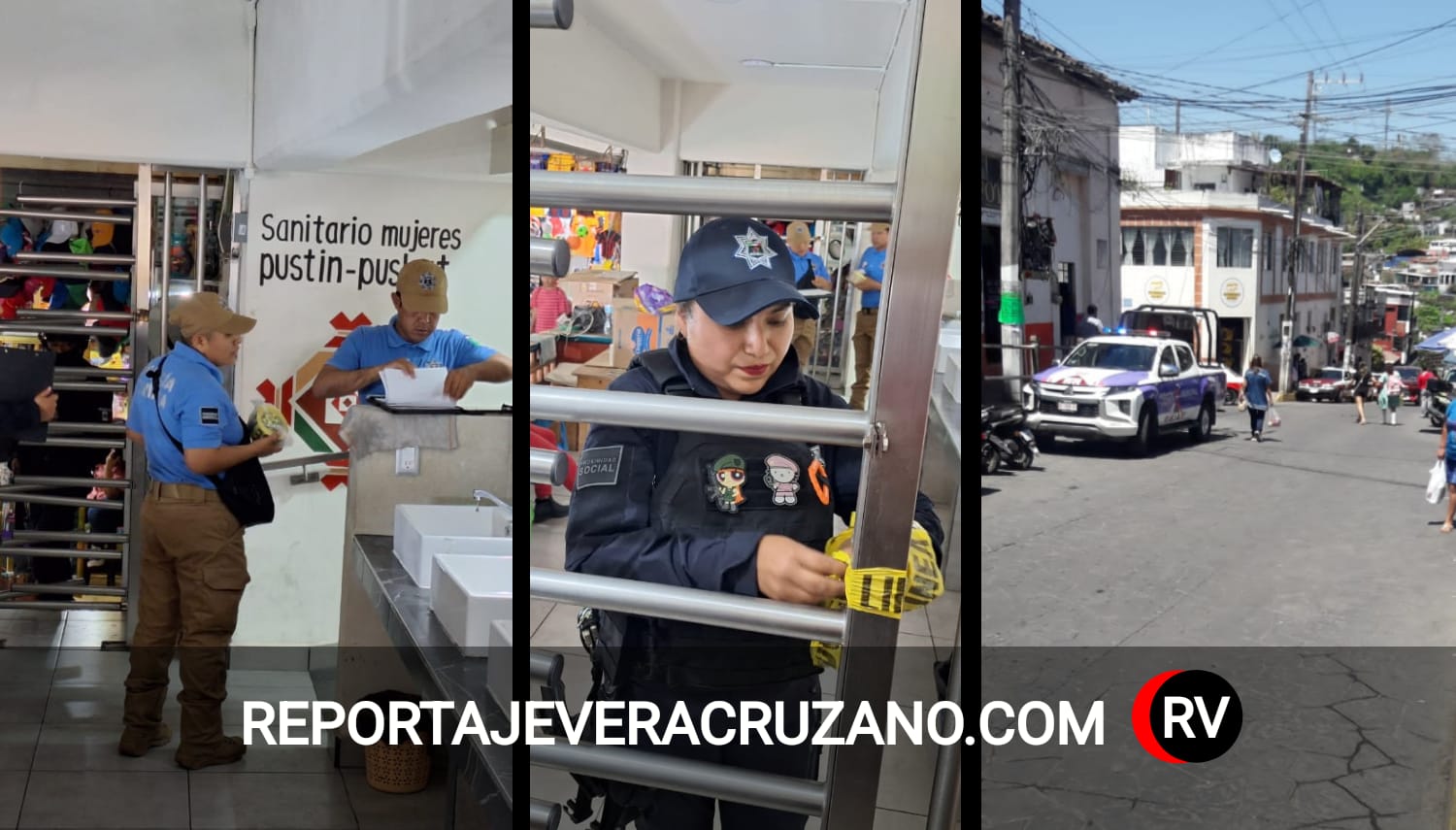 Hallazgo macabro en Papantla: Encuentran feto en baño del Mercado Hidalgo