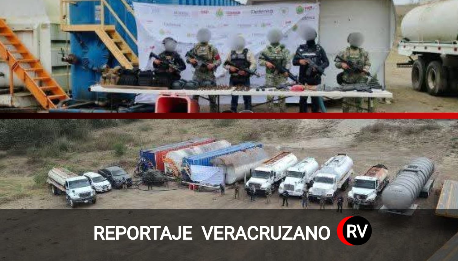 Tuxpan: Cateo expone arsenal y vehículos en posible red delictiva