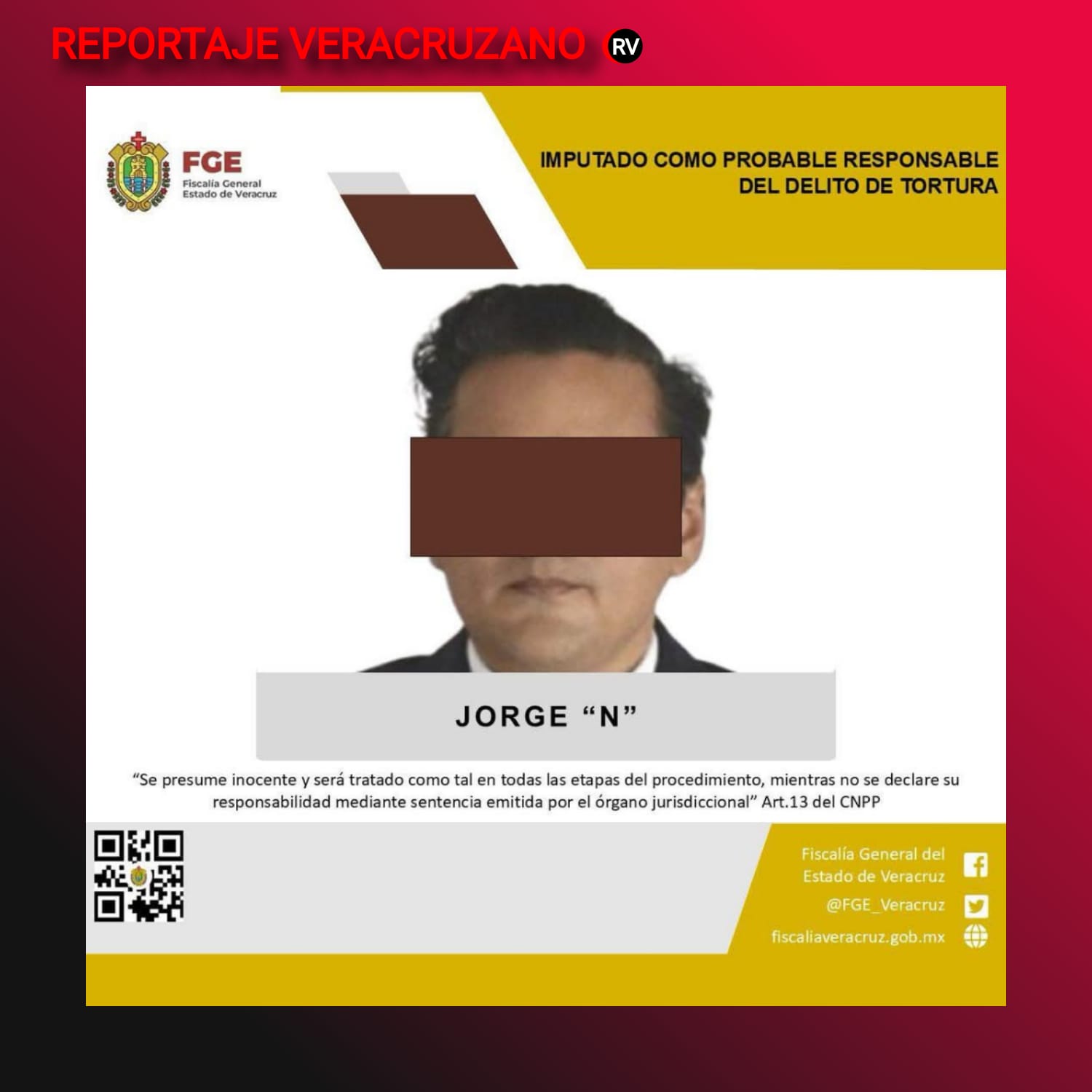 Prisión preventiva para ex Fiscal General de Veracruz por presunta tortura