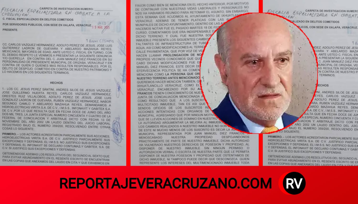 ¡Atraco municipal! Alcalde de Orizaba es señalado por despojo y abuso de poder