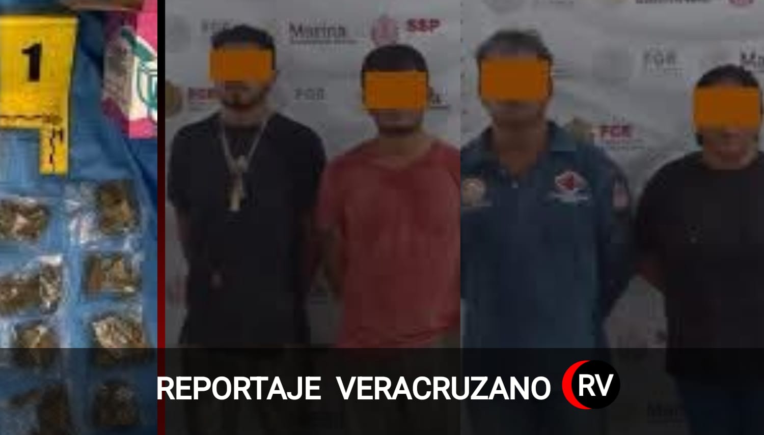 Golpe al crimen en Medellín: fuerzas federales y estatales aseguran droga y detienen a cuatro personas en cateo