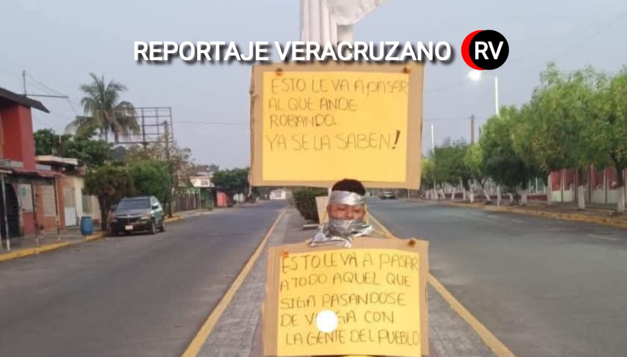 Aparece hombre golpeado y maniatado con mensaje en Tierra Blanca