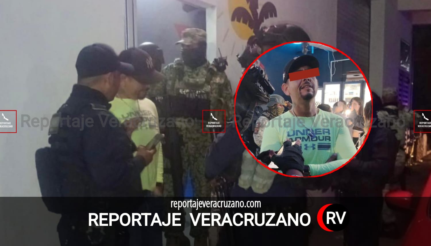 Exfuncionario municipal es capturado con cocaína en un bar de Papantla