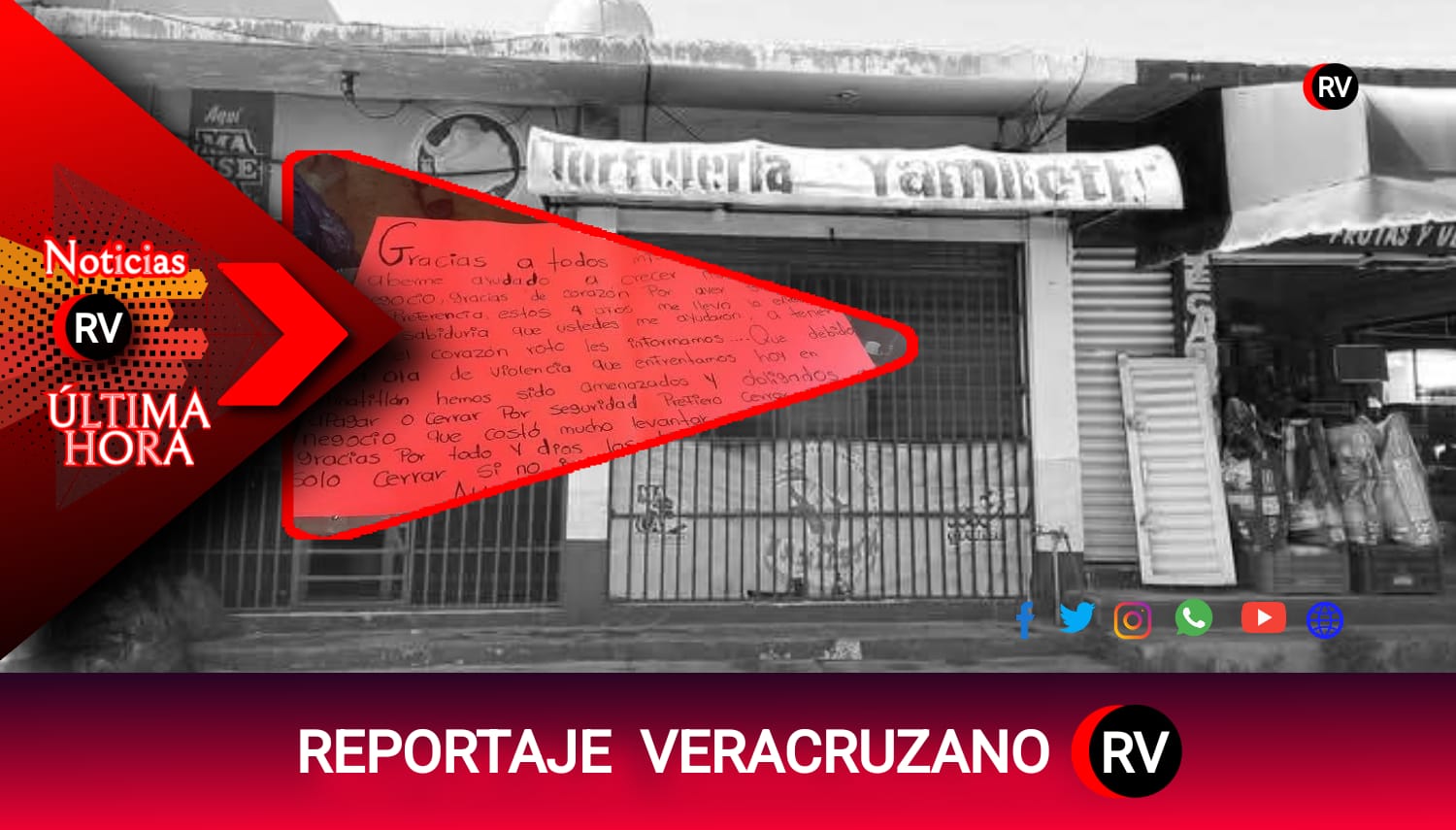 Tortillería Yamileth cierra bajo el yugo de la extorsión en Minatitlán