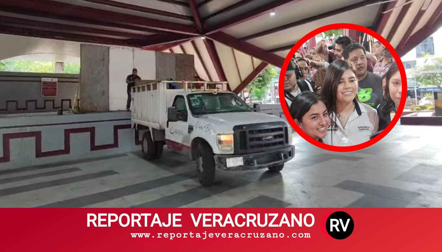 Adanely Rodríguez arranca campaña entre abusos, acarreo y complicidad institucional: Poza Rica vive una elección manchada desde el primer día