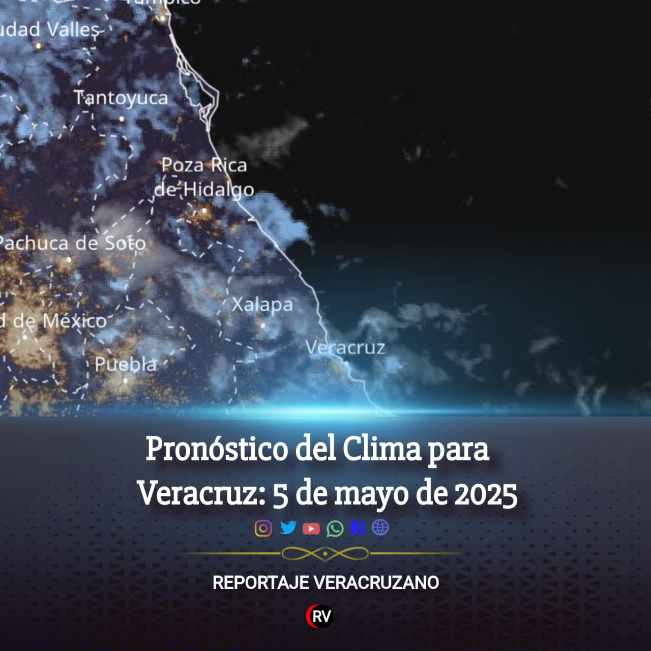 Pronóstico del Clima para Veracruz: 5 de mayo de 2025