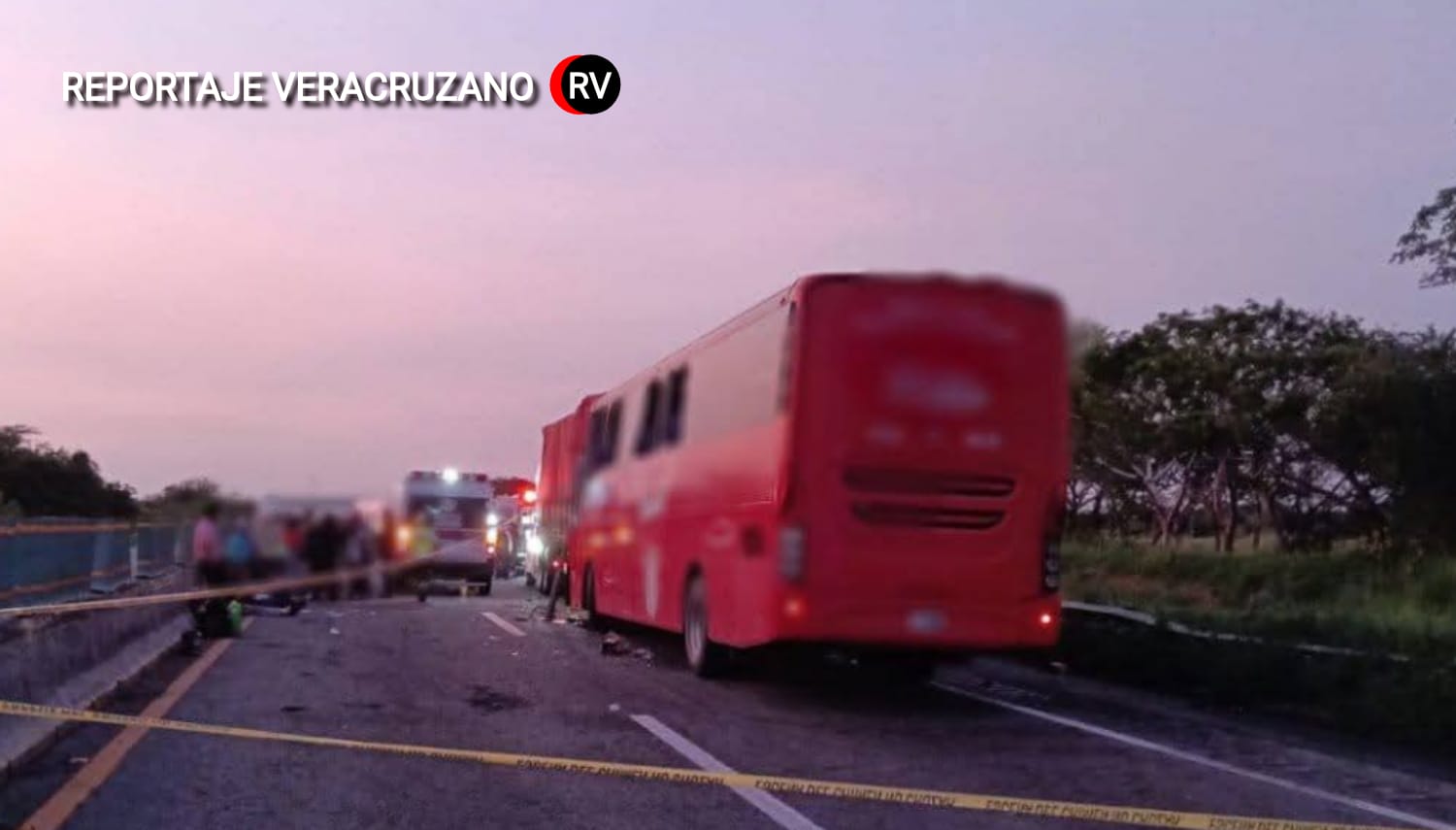 Trágico choque en Veracruz deja dos muertos y más de 20 heridos ...