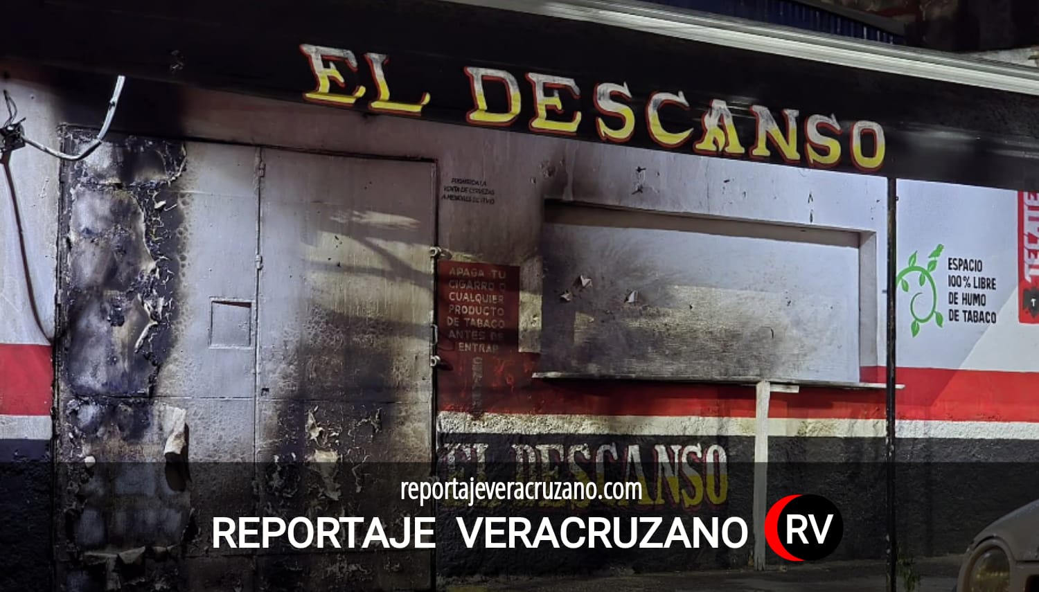 Ataque incendiario sacude el centro de Coatzacoalcos; lanzan bombas molotov contra bar «El Descanso»