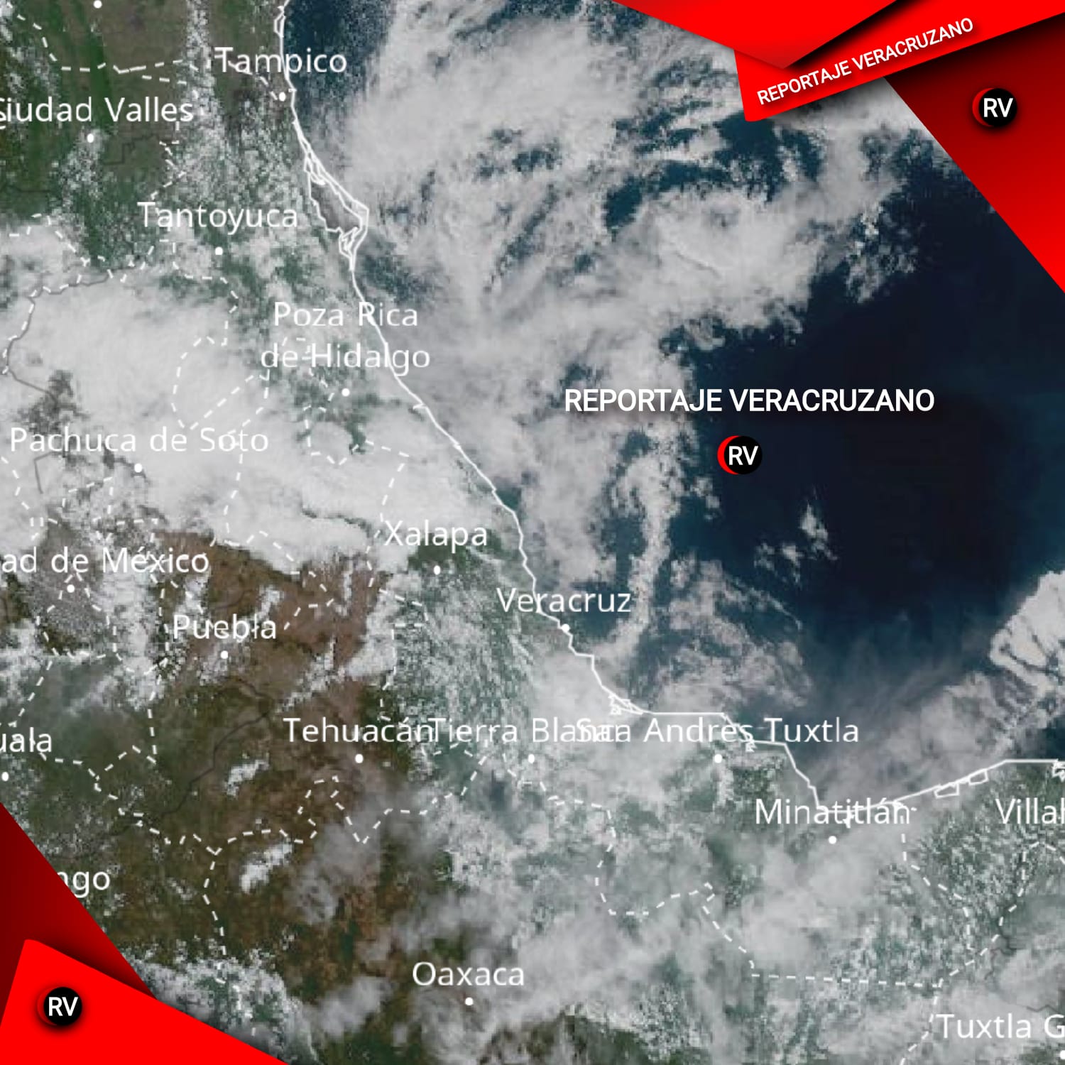 Pronóstico del clima en Veracruz: día nublado y lluvias intermitentes dominarán el 2 de noviembre de 2025