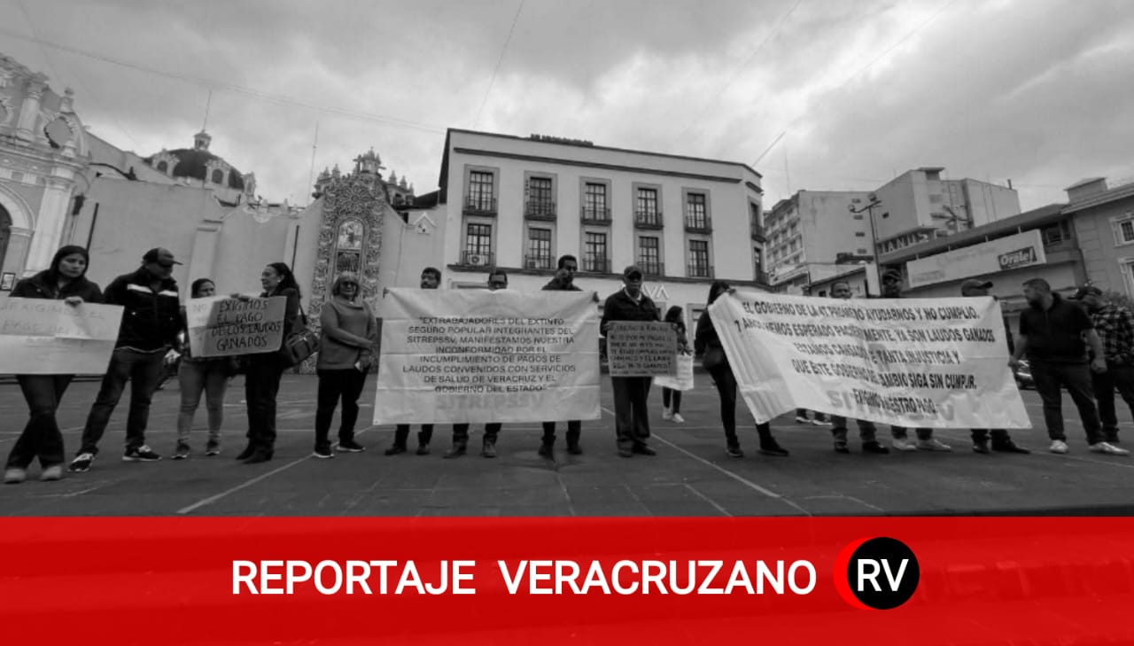 NUEVE AÑOS EN EL OLVIDO: EXTRABAJADORES DEL SEGURO POPULAR EXIGEN JUSTICIA Y DESNUDAN EL CINISMO BUROCRÁTICO DEL GOBIERNO VERACRUZANO