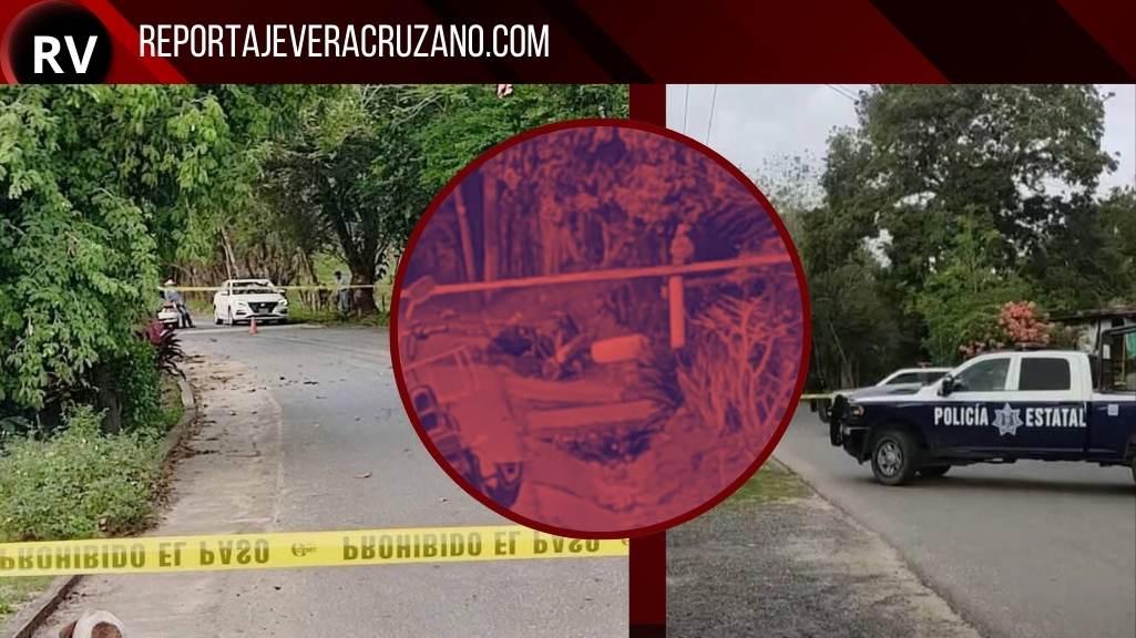 Hallan cuerpo calcinado en Agua Dulce; Fiscalía investiga posible homicidio