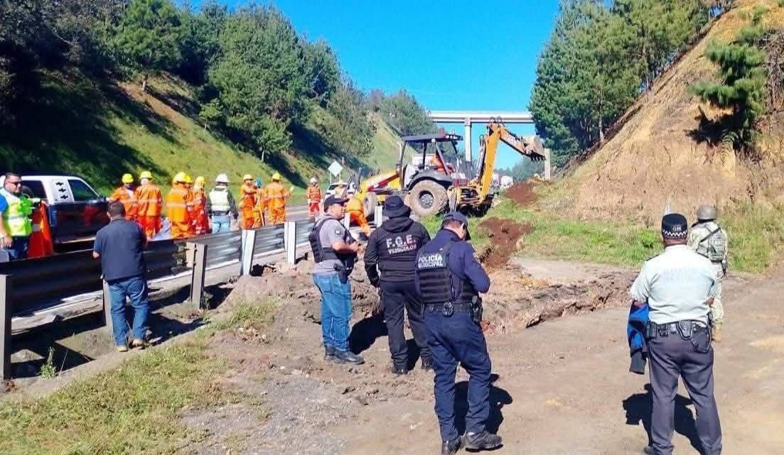Cierran accesos clandestinos en la México–Tuxpan: golpe a rutas de escape y a la evasión de casetas