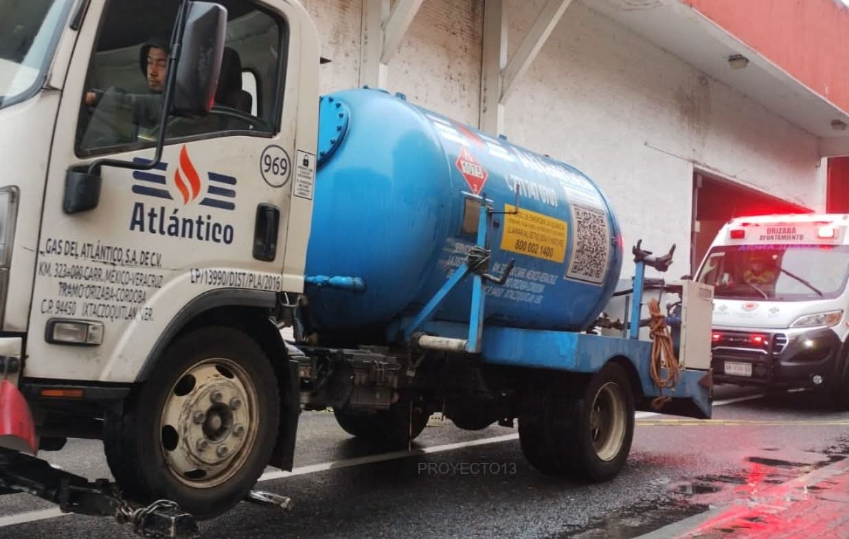 Fuga de gas paraliza el primer cuadro de Orizaba y activa protocolo de emergencia