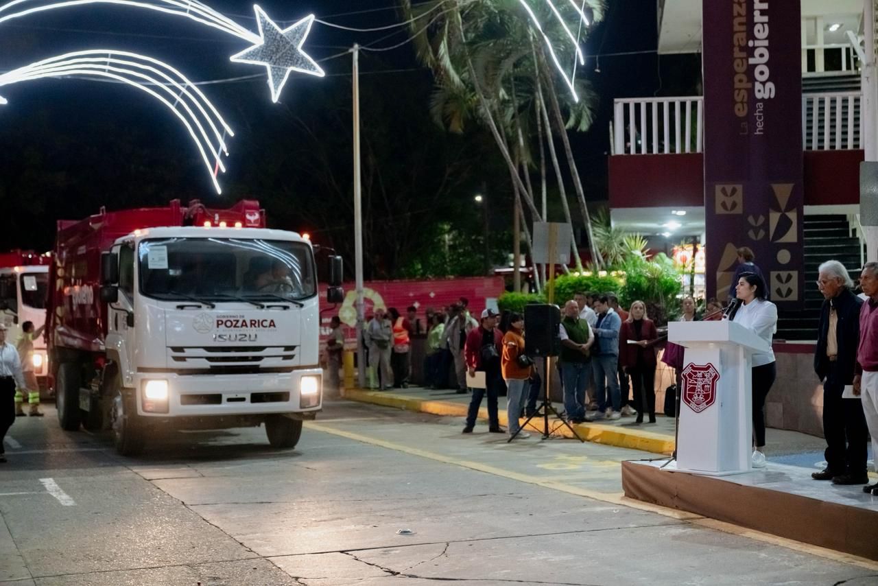 Gobierno de Poza Rica da banderazo de salida a nueva etapa de Limpia Pública