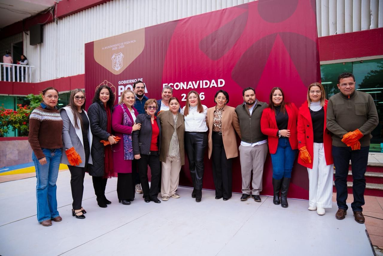 Gobierno de Poza Rica inicia el programa “Eco Navidad 2026”