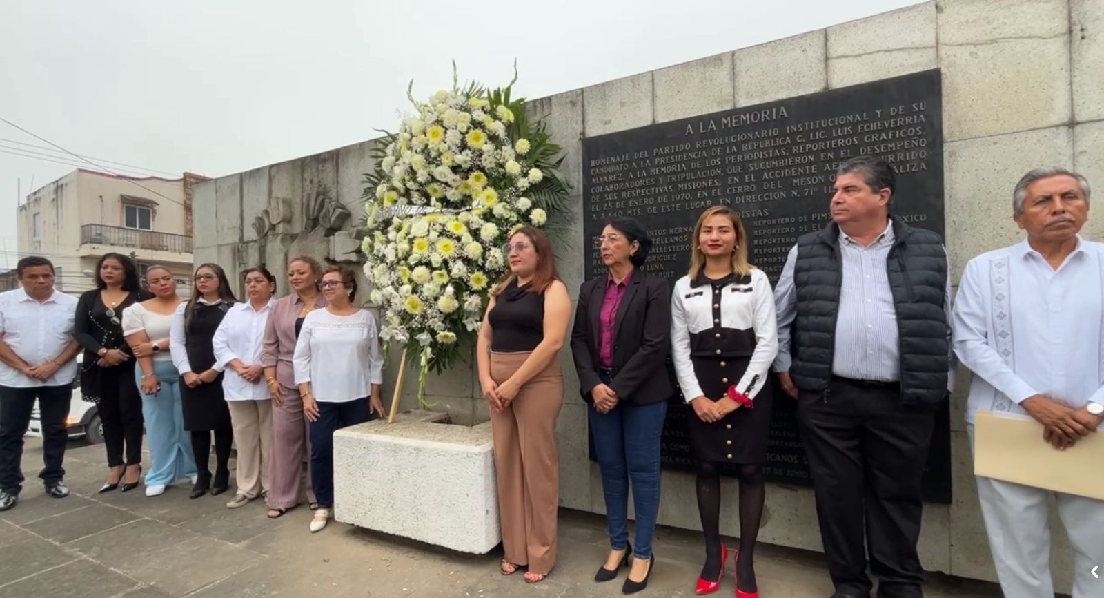 GOBIERNO DE POZA RICA CONMEMORA EL 56 ANIVERSARIO DEL ACCIDENTE AÉREO DEL CERRO DEL MESÓN