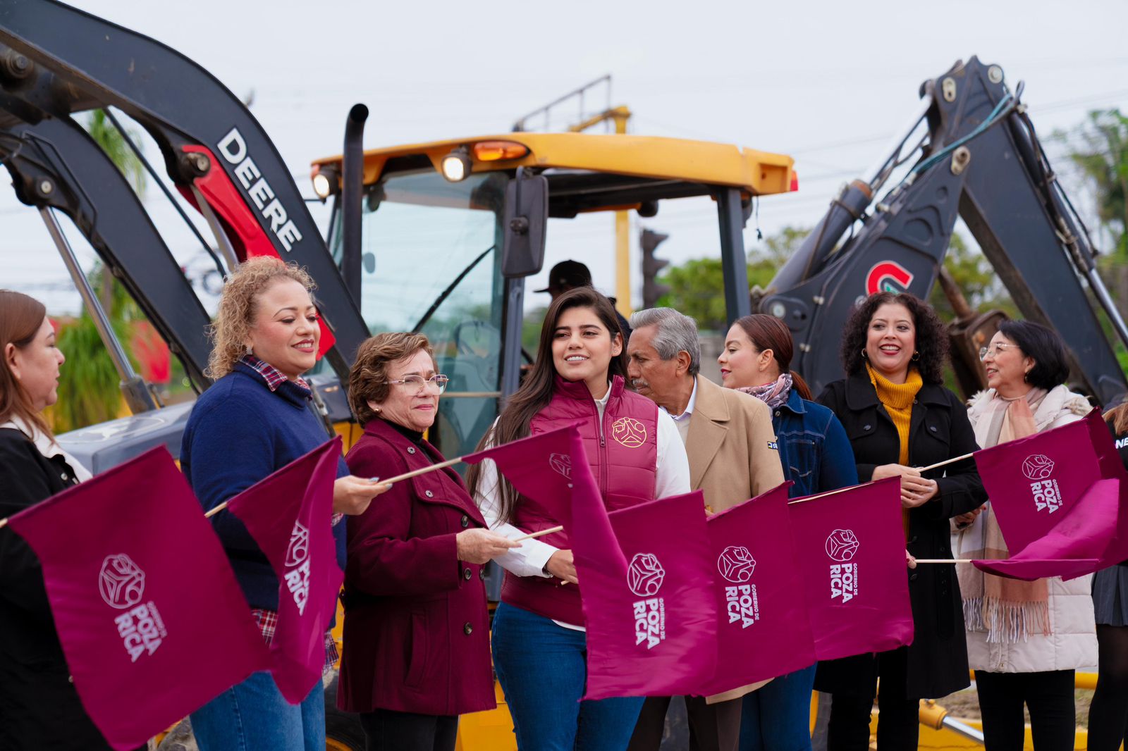 GOBIERNO DE POZA RICA DA BANDERAZO DE INICIO A LA REHABILITACIÓN DE VIALIDADES EN LA CIUDAD