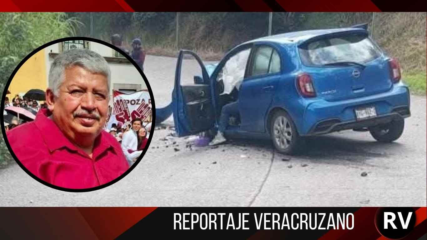 Tremendo choque deja herido al alcalde de Alto Lucero
