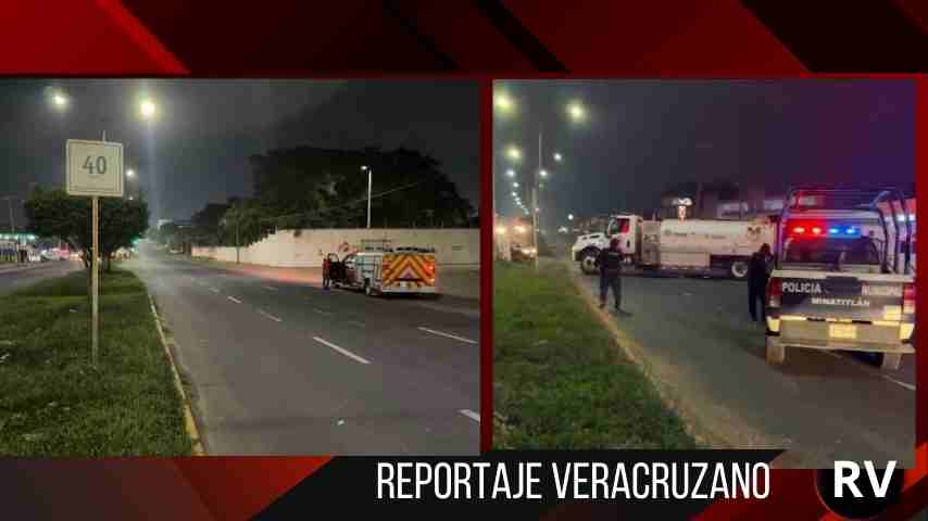 Fuga de amoniaco genera alarma en Minatitlán