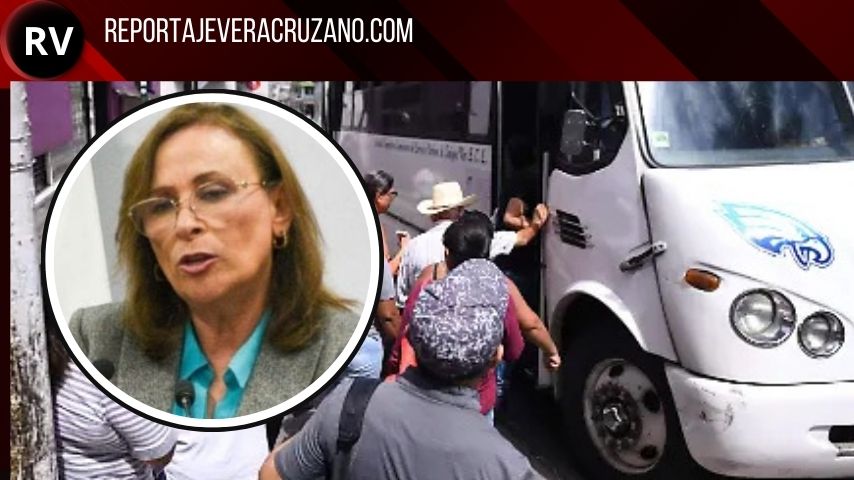 Ilegal, cualquier incremento al transporte público fuera de Xalapa: Rocío Nahle