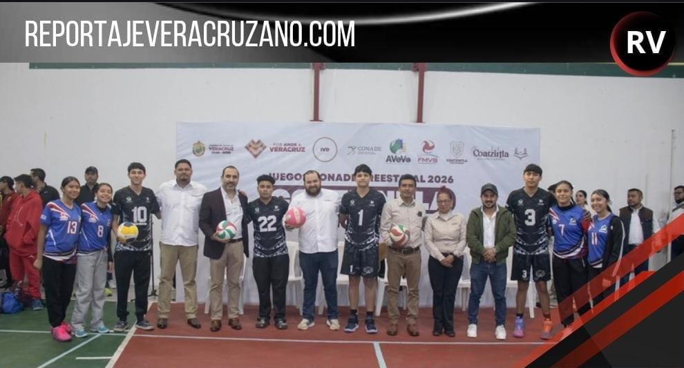 Coatzintla recibe la etapa Preestatal de Voleibol de Sala de los Juegos CONADE 2026