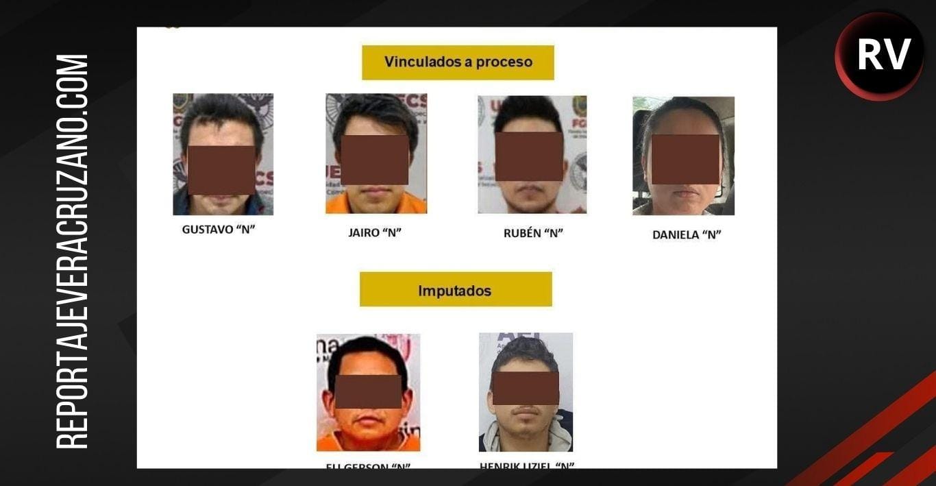 FGE logra vinculaciones a proceso por secuestro, homicidio y robo en Coatzacoalcos, Boca del Río y Nanchital