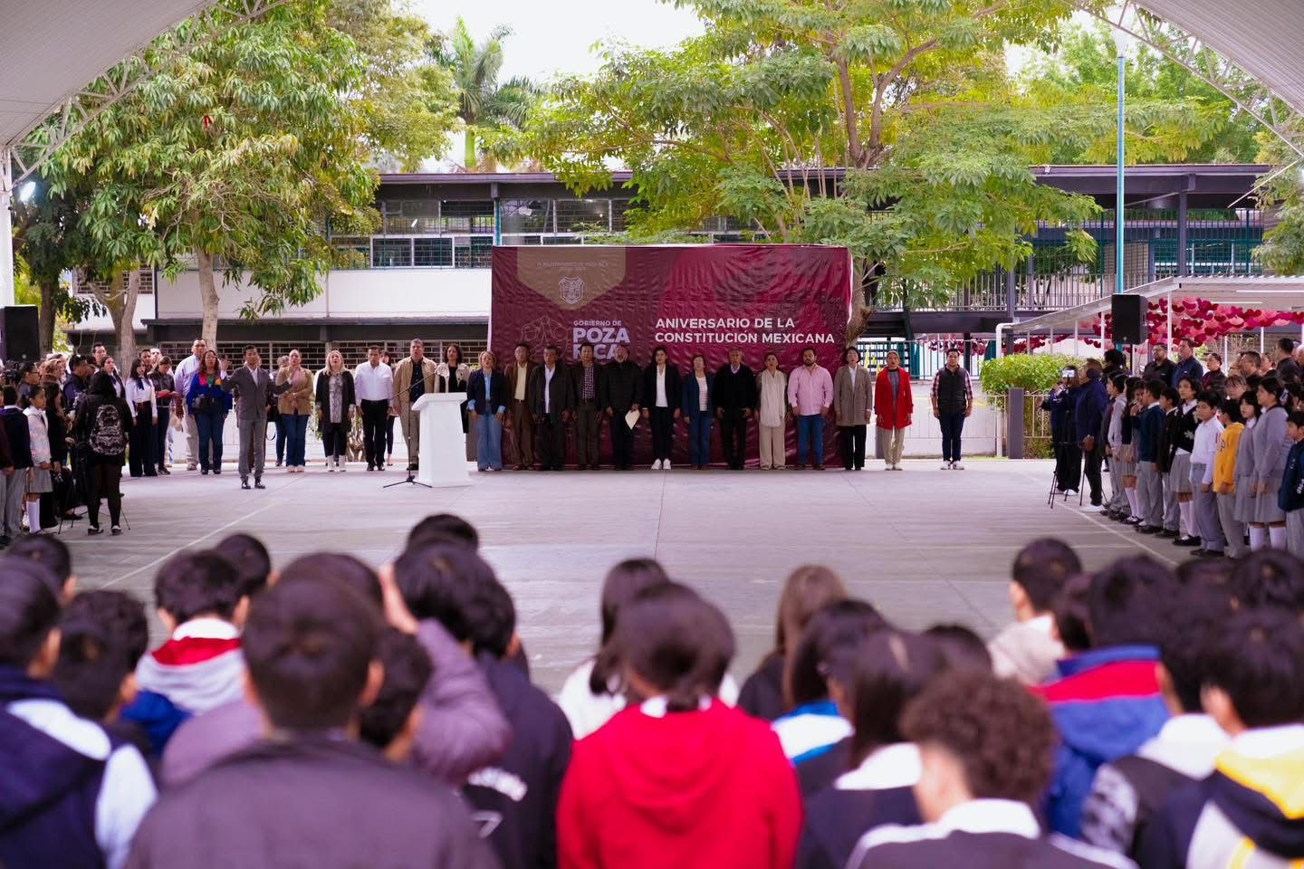 GOBIERNO DE POZA RICA CONMEMORA EL ANIVERSARIO DE LA CONSTITUCIÓN POLÍTICA DE LOS ESTADOS UNIDOS MEXICANOS
