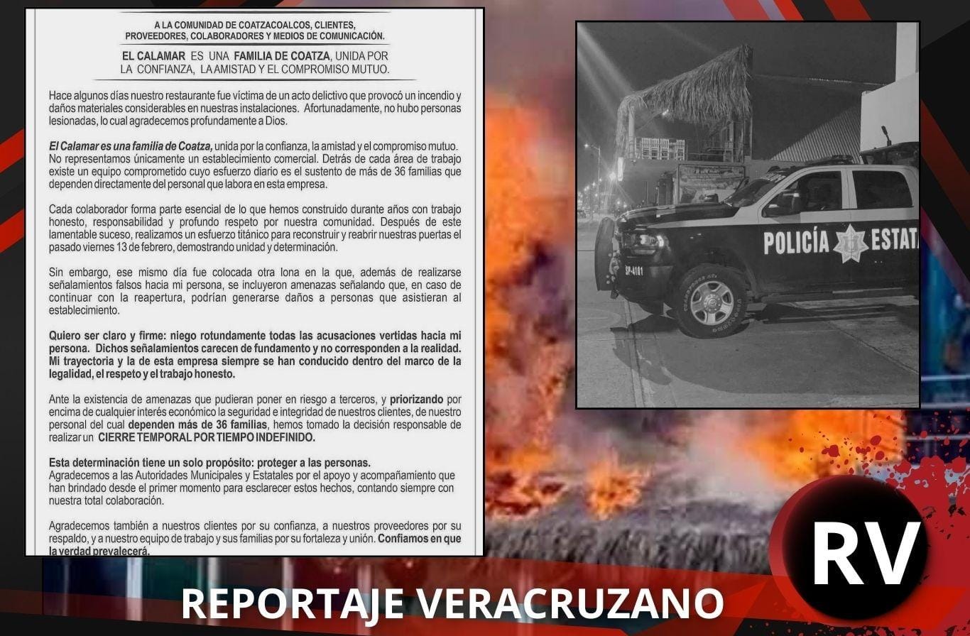 Entre críticas y miedo: El Calamar cierra tras incendio y semanas de resguardo policiaco