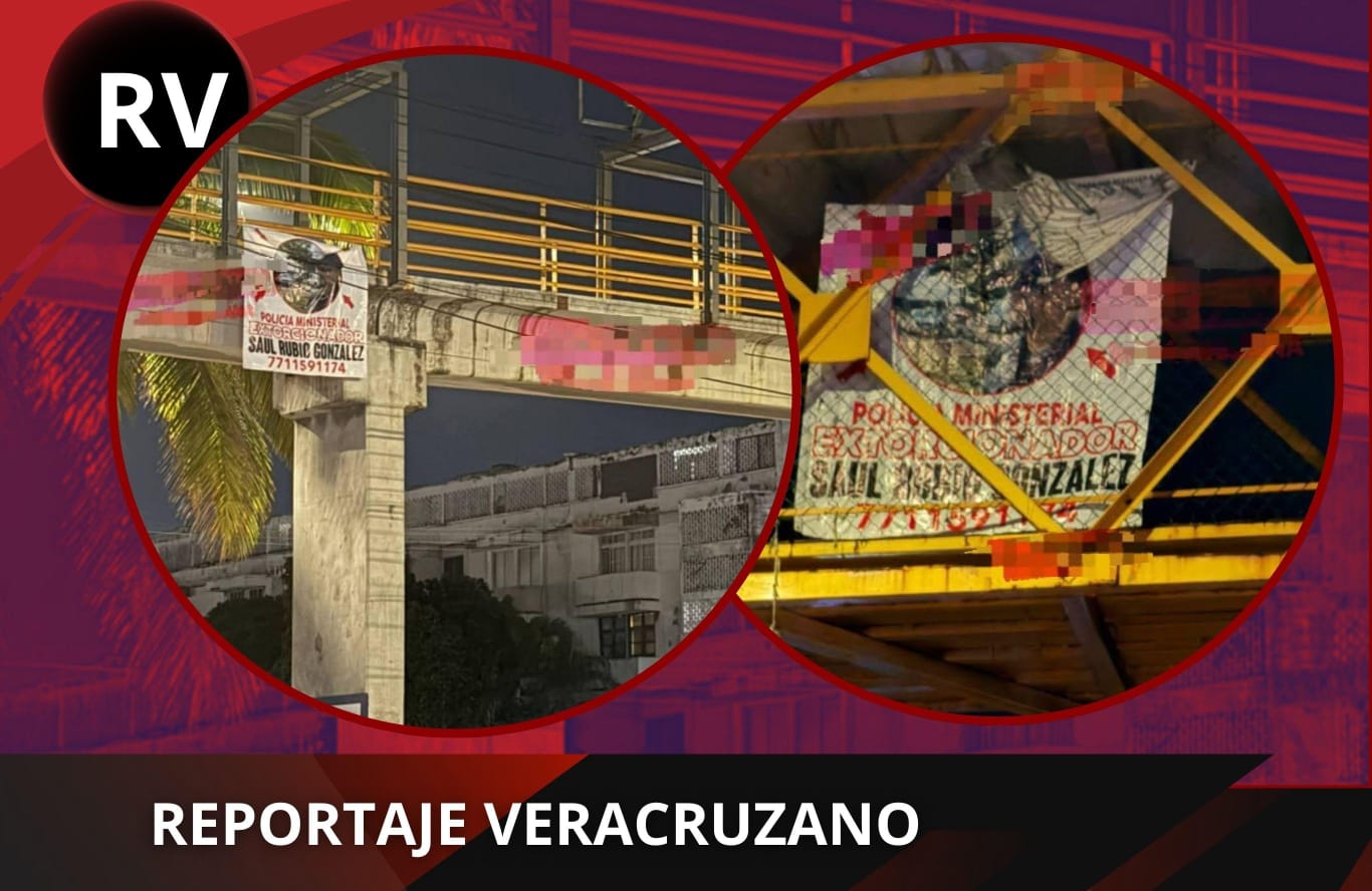 Circulan en redes supuestas narcomantas en el puerto de Veracruz