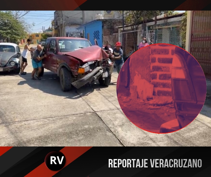 Percance en la Parcela 14: Problema de salud provoca choque contra propiedad privada