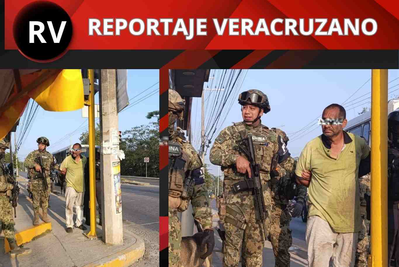 Hombre con machete en mano desata movilización policial en Oxxo de Tuxpan