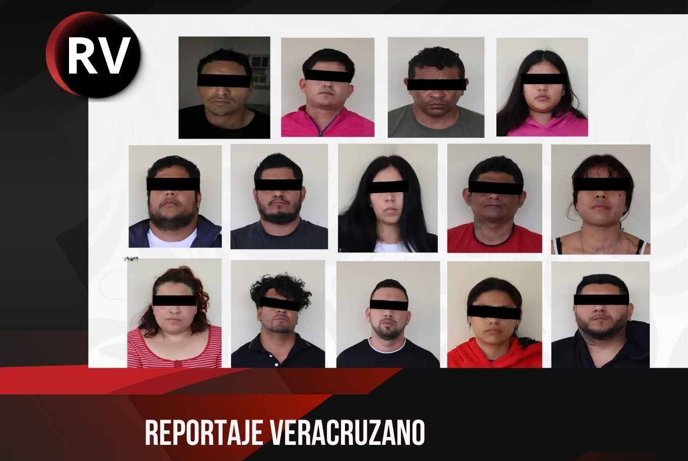 Golpe al crimen organizado en Veracruz: 14 detenidos tras 13 cateos simultáneos