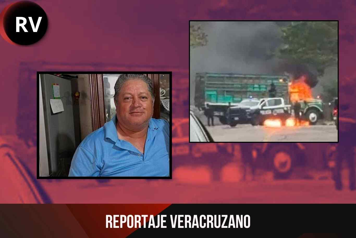 Desaparece conductor tras incendio de camión tipo Torton en Álamo