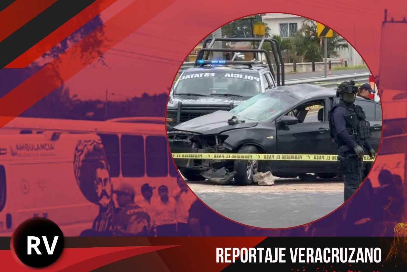 Brutal impacto en Miradores: Tráiler destroza auto y mata a mujer embarazada