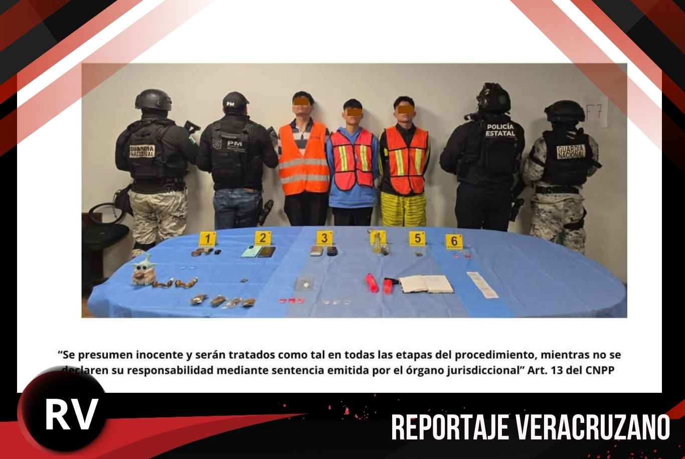 Cateo en Orizaba deja tres detenidos y aseguramiento de narcóticos