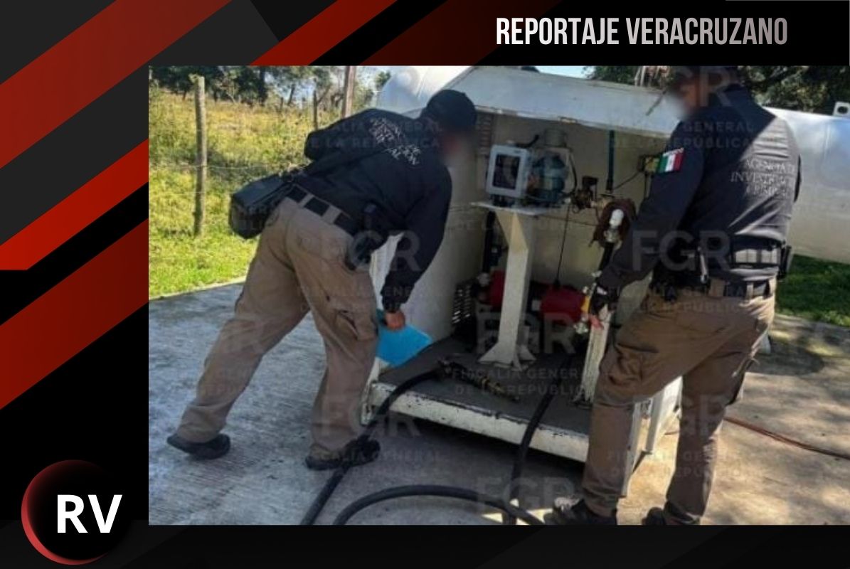 Catea FGR inmueble en Jilotepec; aseguran más de 2 mil litros de gas LP