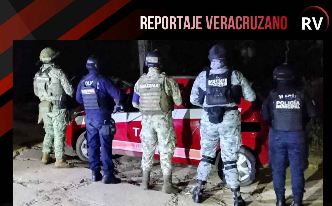 Aseguran vehículo con reporte de robo en operativo interinstitucional en Tuxpan