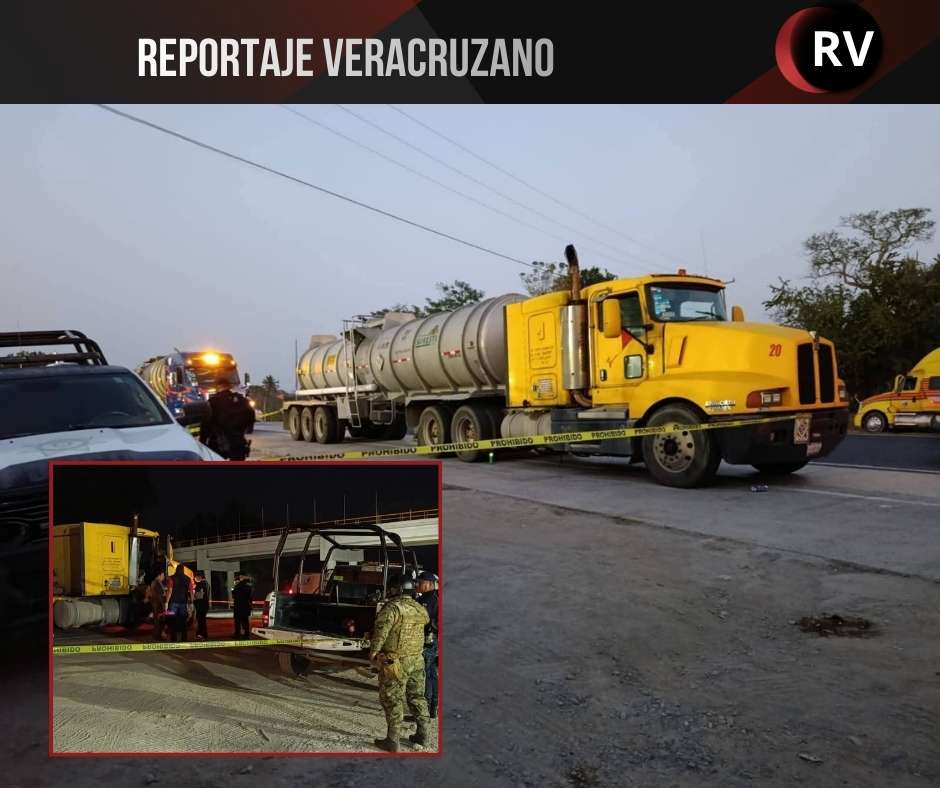 Fallece transportista de Minatitlán sobre la autopista México–Tuxpan