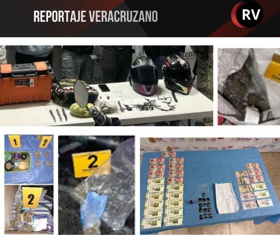Mega operativo en Veracruz: Caen 43 tras cateos en Tuxpan, Papantla, Poza Rica y la zona centro