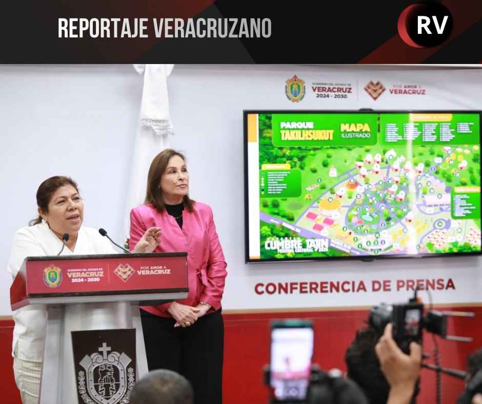 Presenta Rocío Nahle cartelera oficial de Cumbre Tajín 2026: Tapaxawan